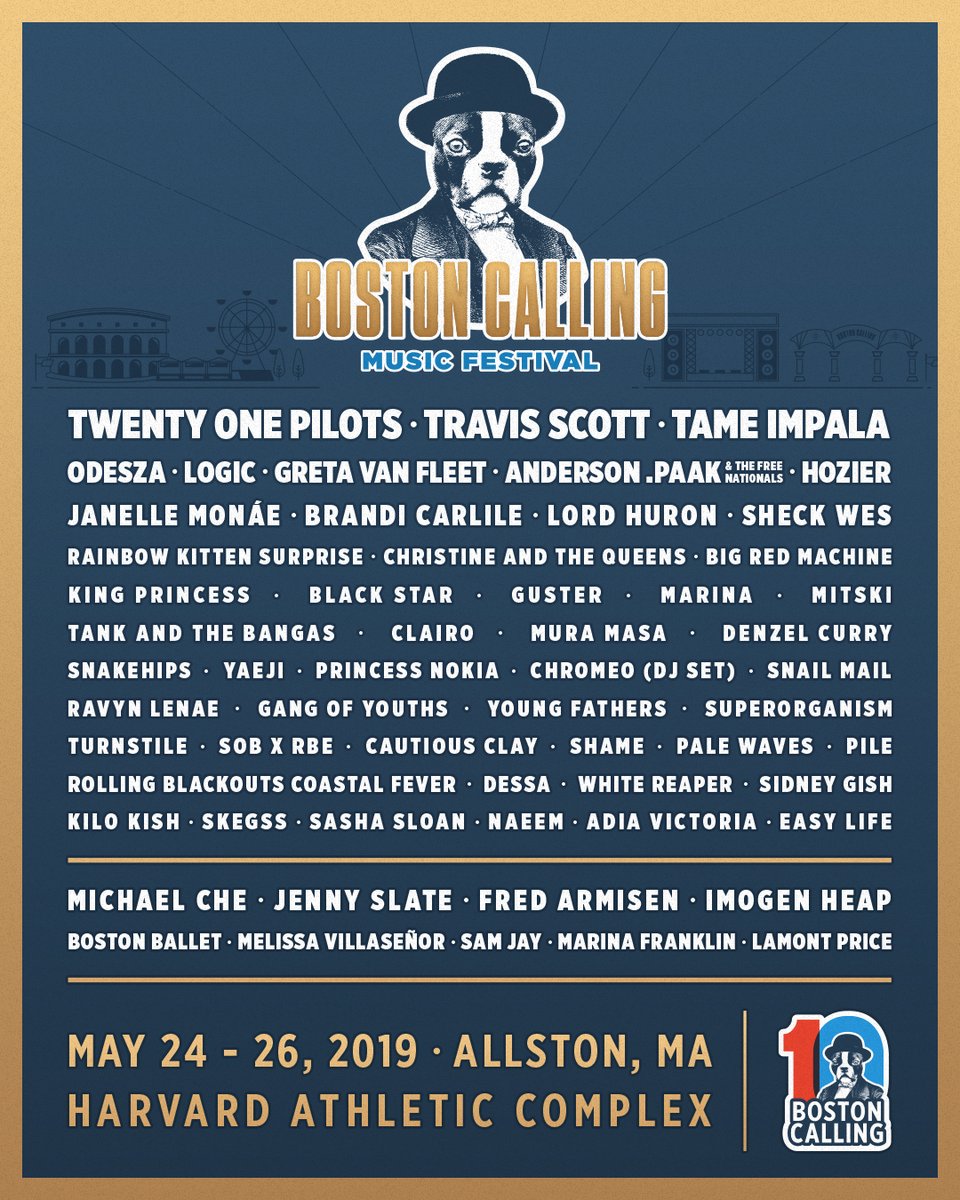 Boston Calling Lineup is Here Living The Fest Life